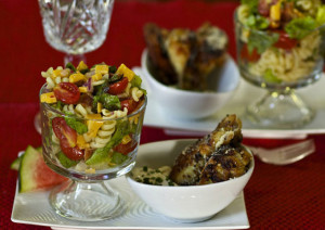 BLT Pasta Salad with Cheese