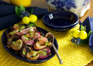 Grilled Onion Salad
