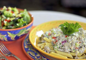 Pasta Primavera Two Ways