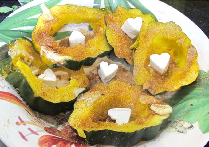 Acorn Squash Circles Prettyfood