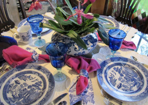 Blue and White Dishes