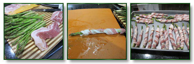 Bacon-wrapped Teriyaki Asparagus