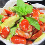 Avocado, Tomato and Shallot Salad
