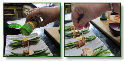 Bacon-Wrapped Green Bean Bundles Step 3