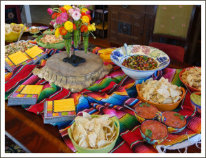 Mexican party food