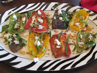 Peppers with Goat Cheese