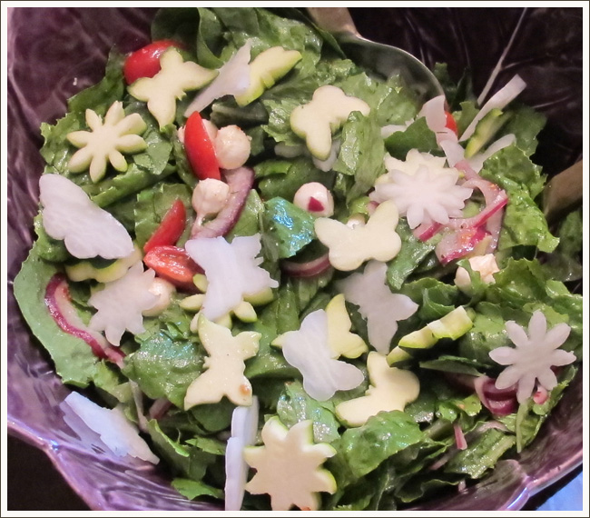 Salad with Cutouts