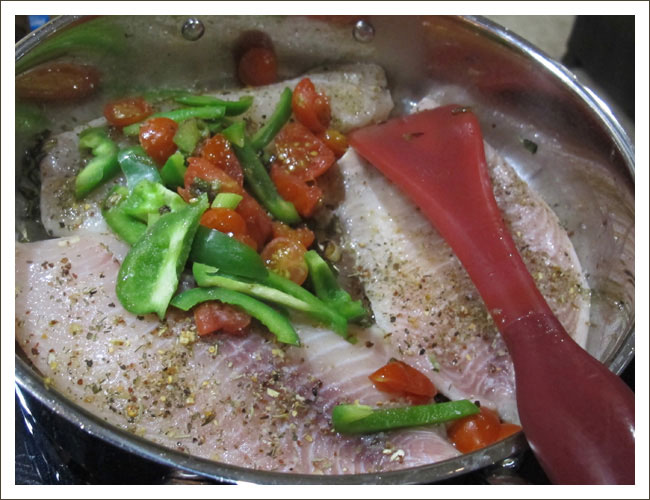 Tilapia with Vegetables