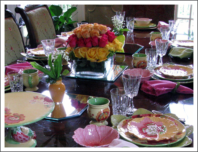 Easter Table Settings