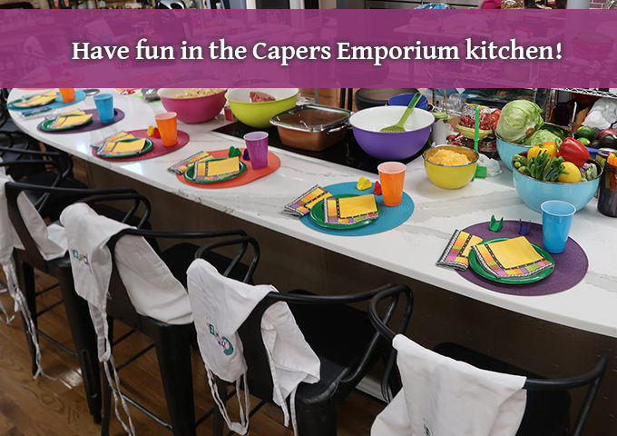 Upcoming Cooking Classes at Capers Emporium