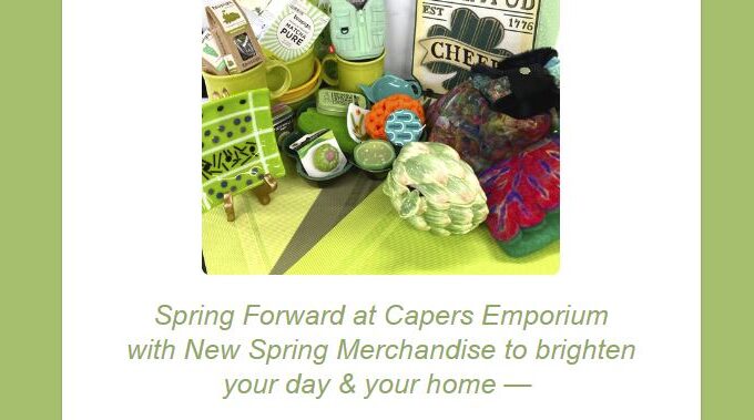 Read our March Capers Newsletter!