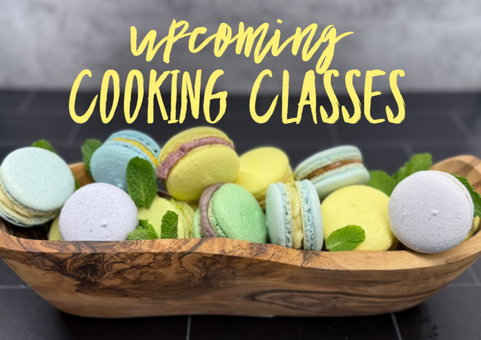 Register today for cooking classes!