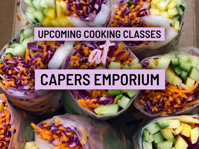Register today for cooking classes!
